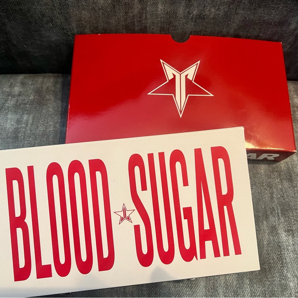 Jeffree Star Blood Sugar Palette Anniversary Edition New in Box.